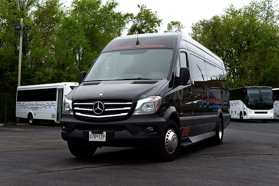 airport shuttle van